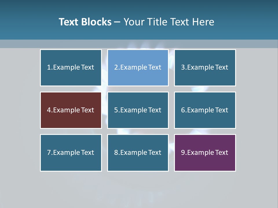 Kitchen Burn Oval PowerPoint Template