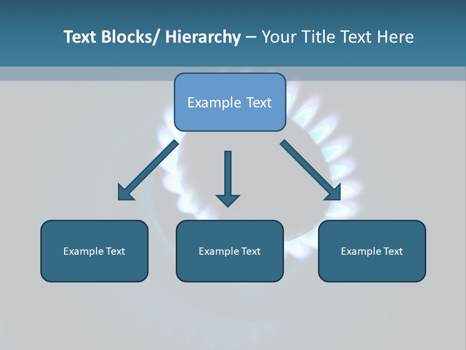 Kitchen Burn Oval PowerPoint Template