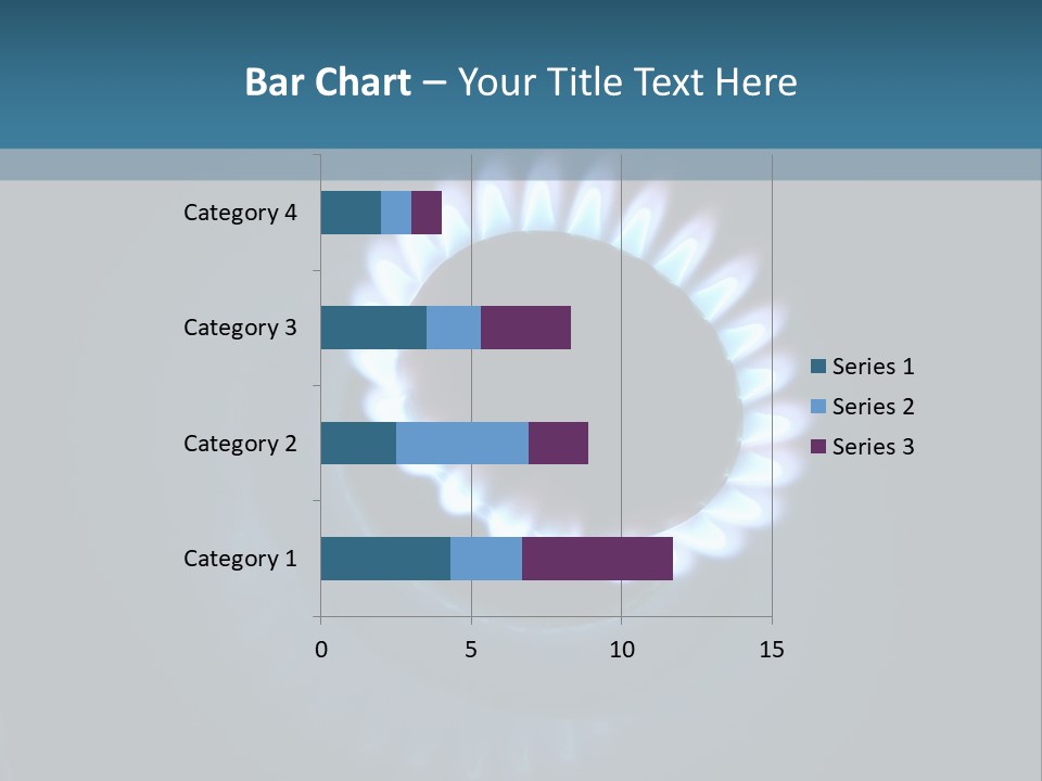 Kitchen Burn Oval PowerPoint Template