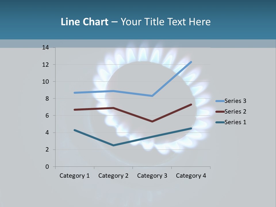 Kitchen Burn Oval PowerPoint Template