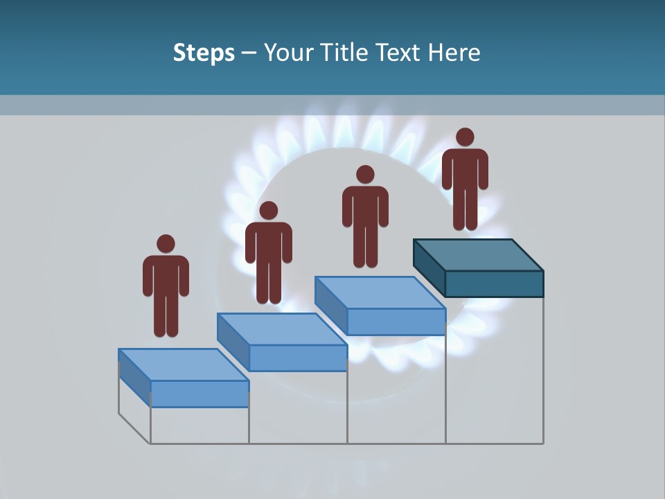 Kitchen Burn Oval PowerPoint Template