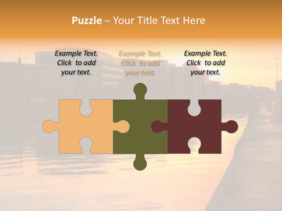 Nation Design Lights PowerPoint Template