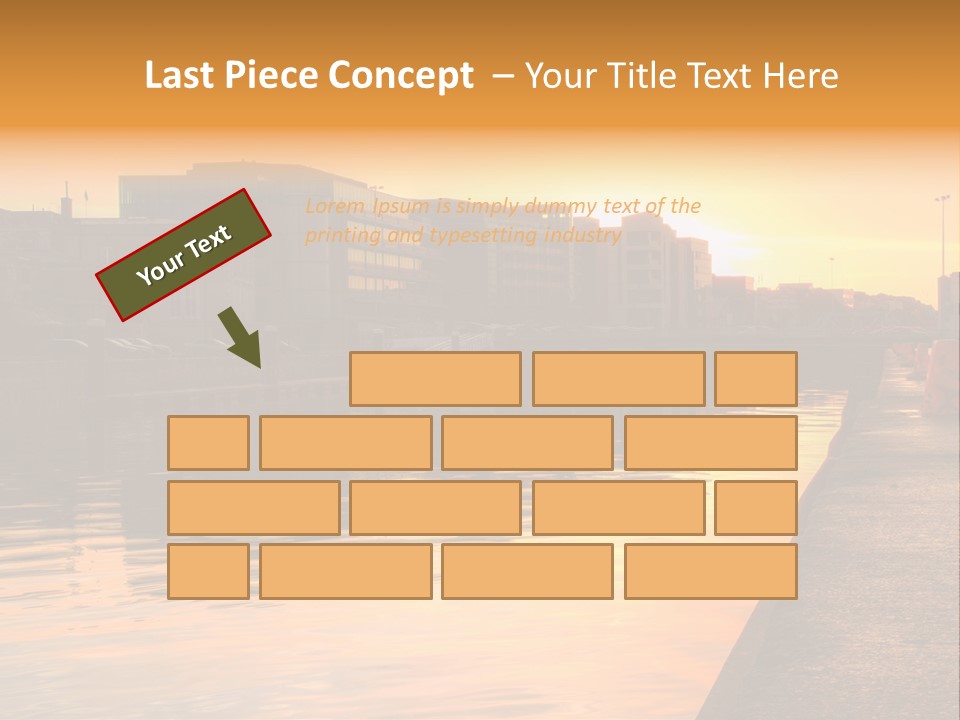 Nation Design Lights PowerPoint Template