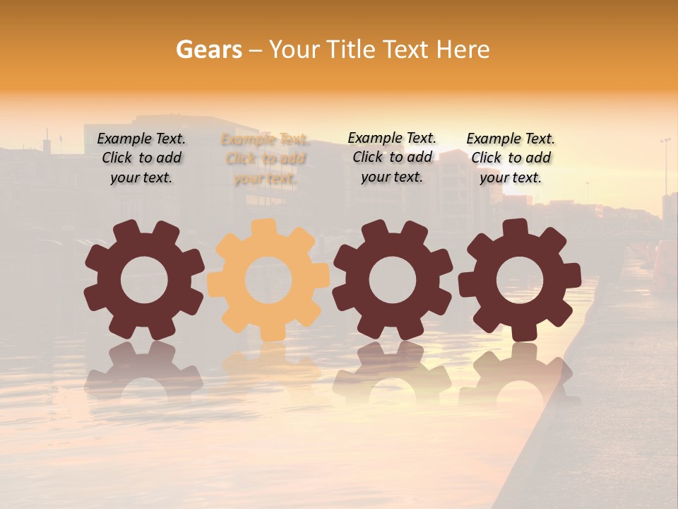 Nation Design Lights PowerPoint Template