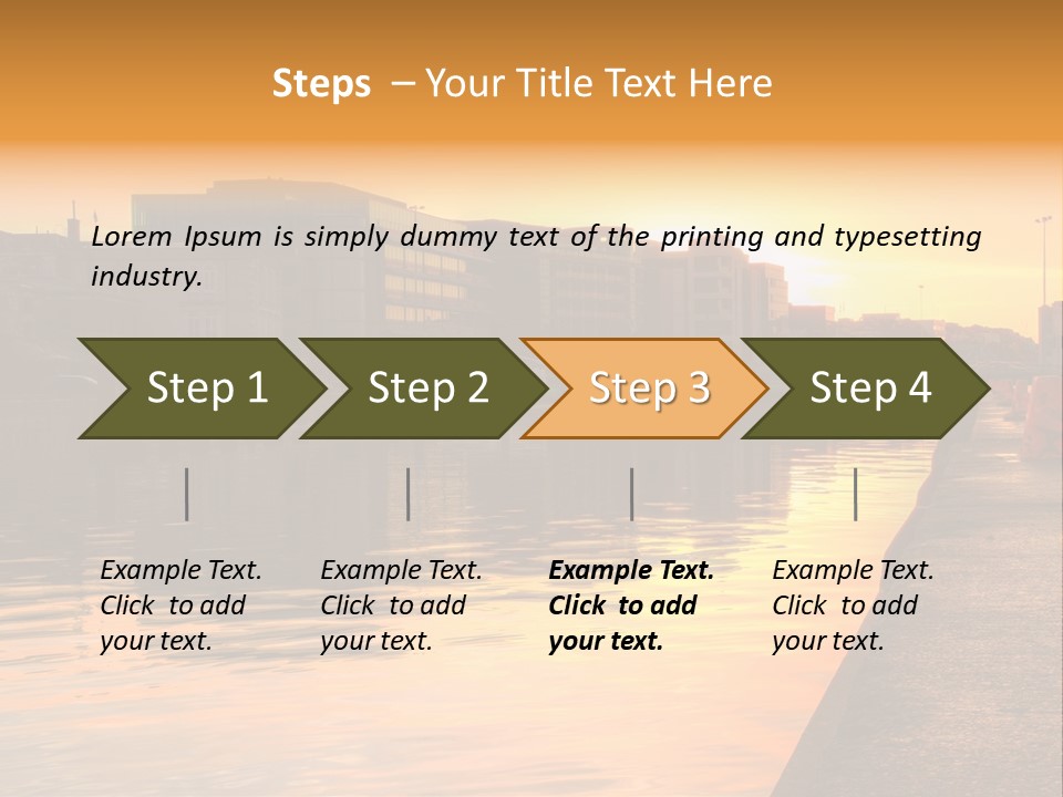 Nation Design Lights PowerPoint Template
