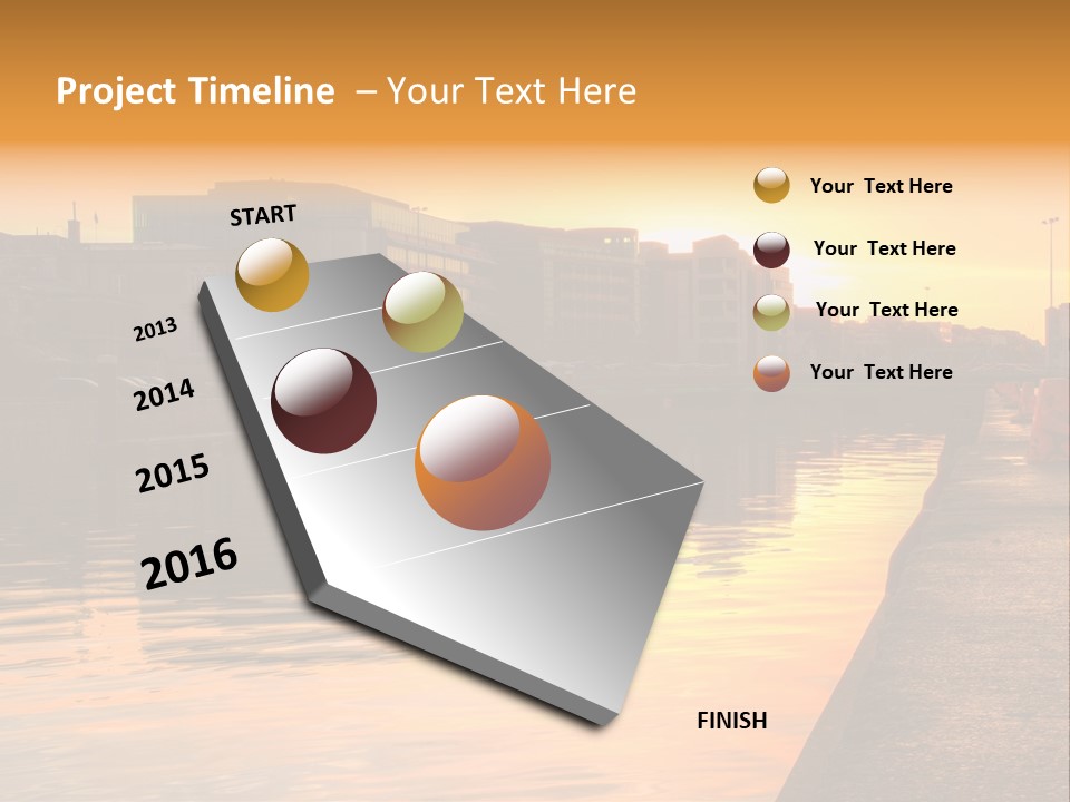 Nation Design Lights PowerPoint Template