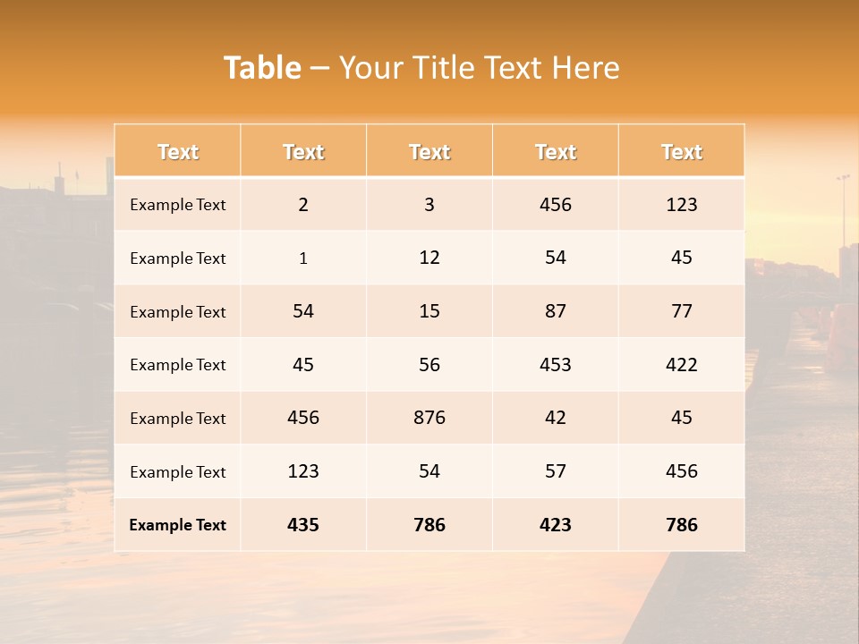 Nation Design Lights PowerPoint Template