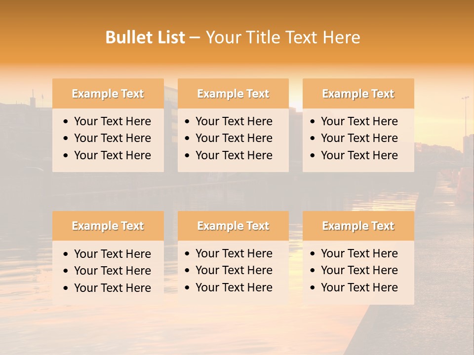Nation Design Lights PowerPoint Template