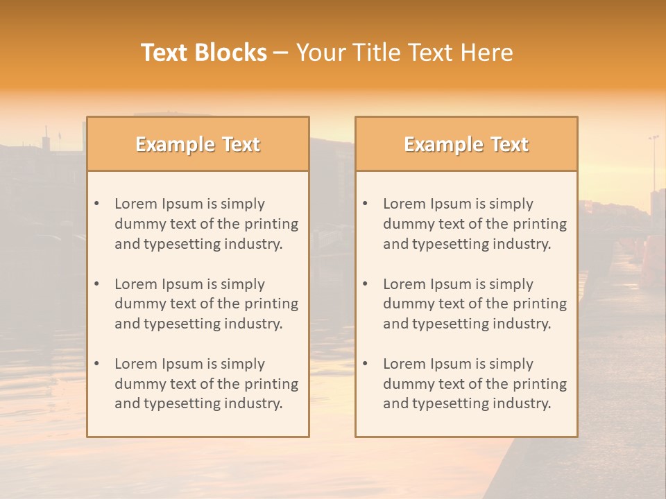 Nation Design Lights PowerPoint Template