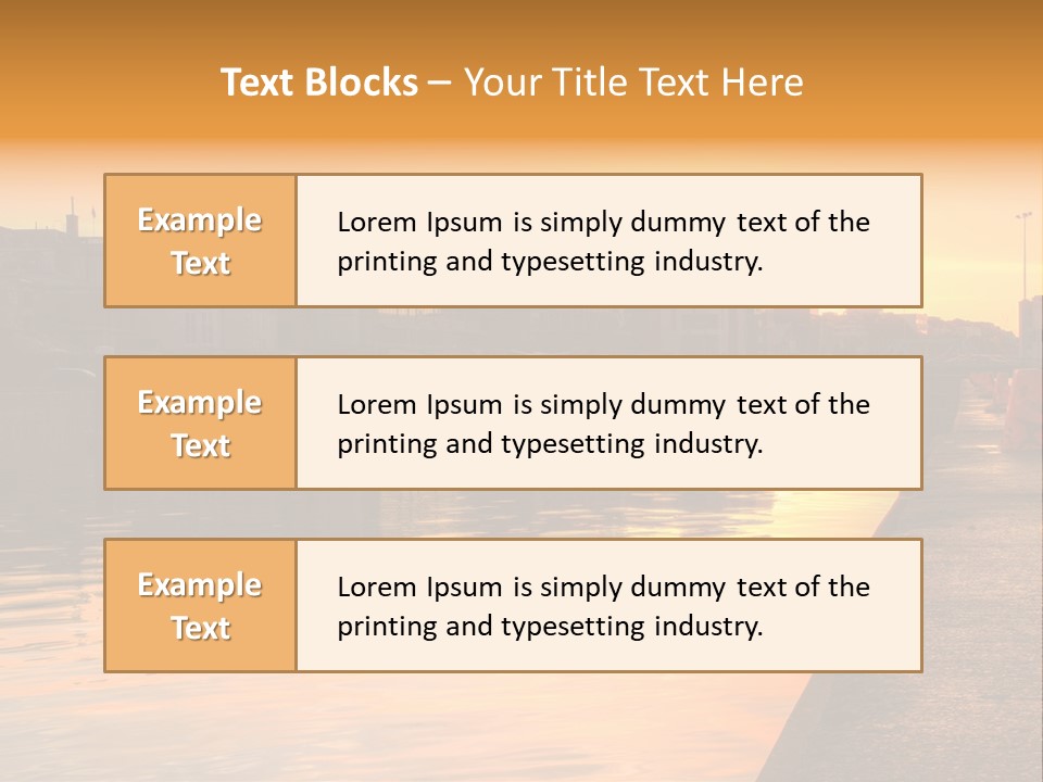 Nation Design Lights PowerPoint Template
