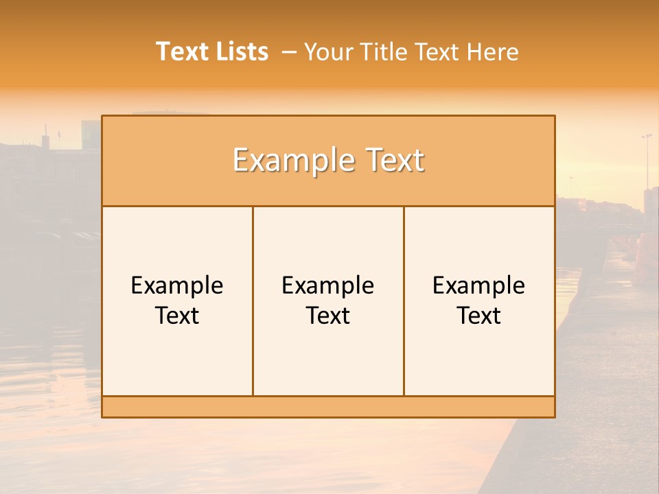 Nation Design Lights PowerPoint Template