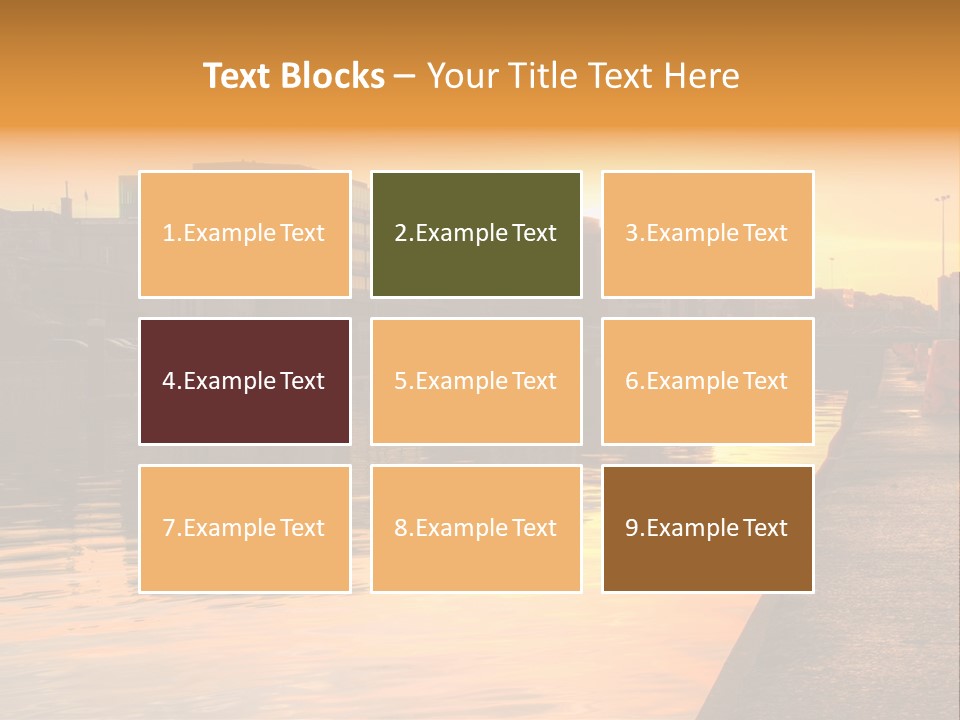 Nation Design Lights PowerPoint Template