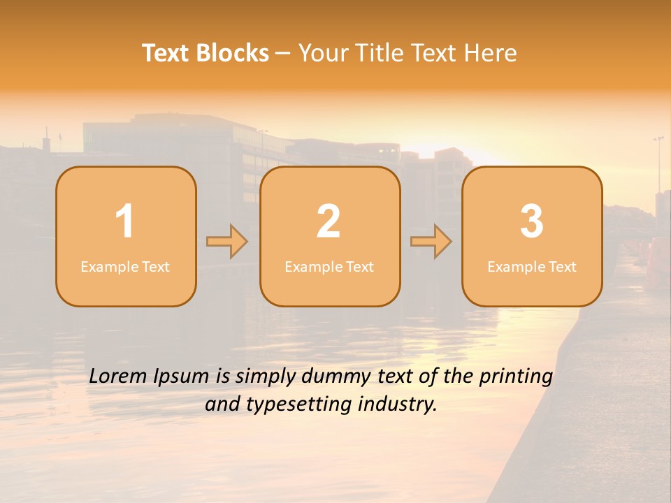Nation Design Lights PowerPoint Template