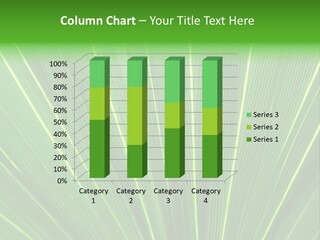 Nervure Palmiers Feuille PowerPoint Template