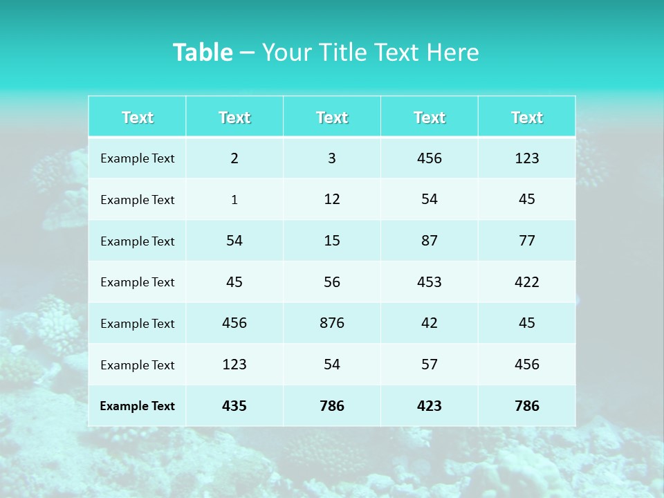 Fotosub Buceo Oceania PowerPoint Template