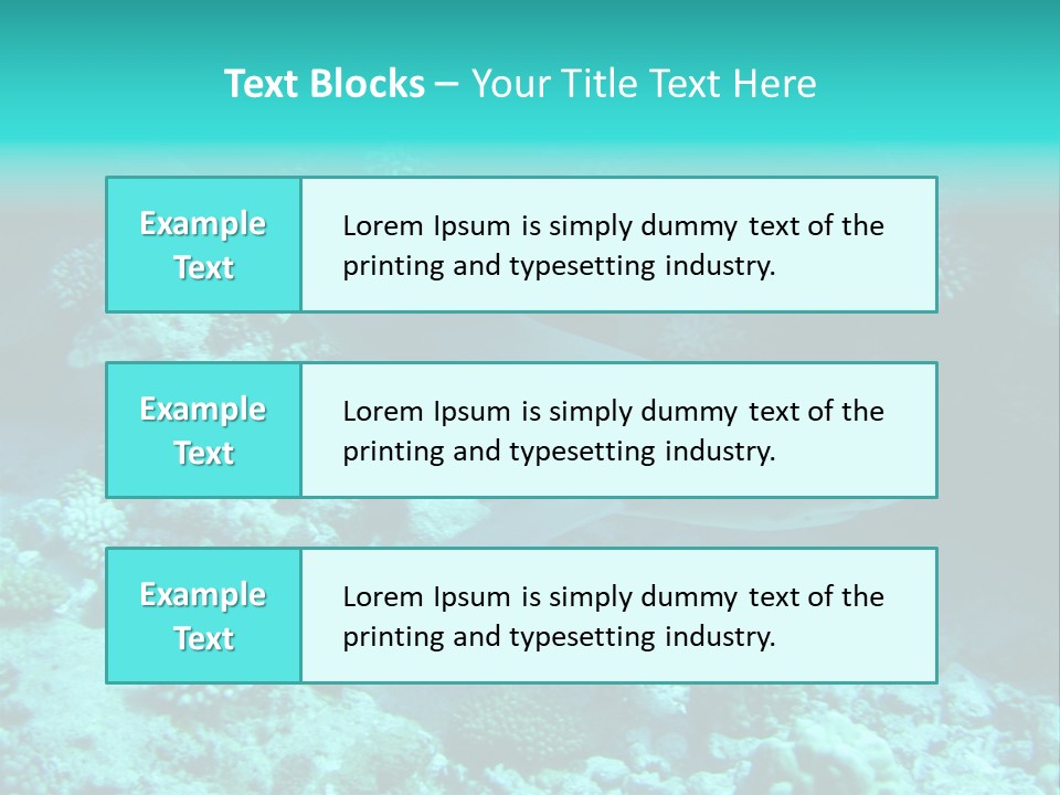 Fotosub Buceo Oceania PowerPoint Template