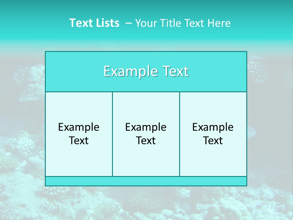 Fotosub Buceo Oceania PowerPoint Template