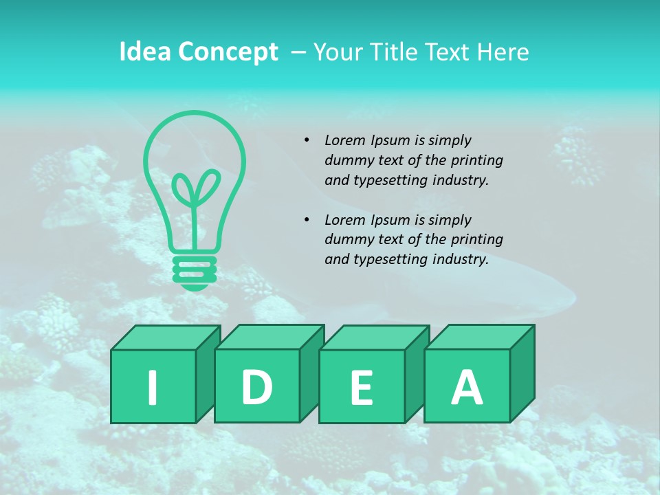 Fotosub Buceo Oceania PowerPoint Template