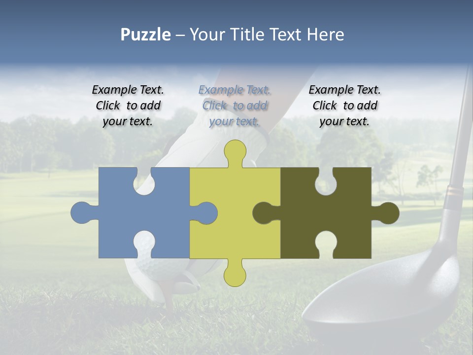 Ball Recreation Grass PowerPoint Template