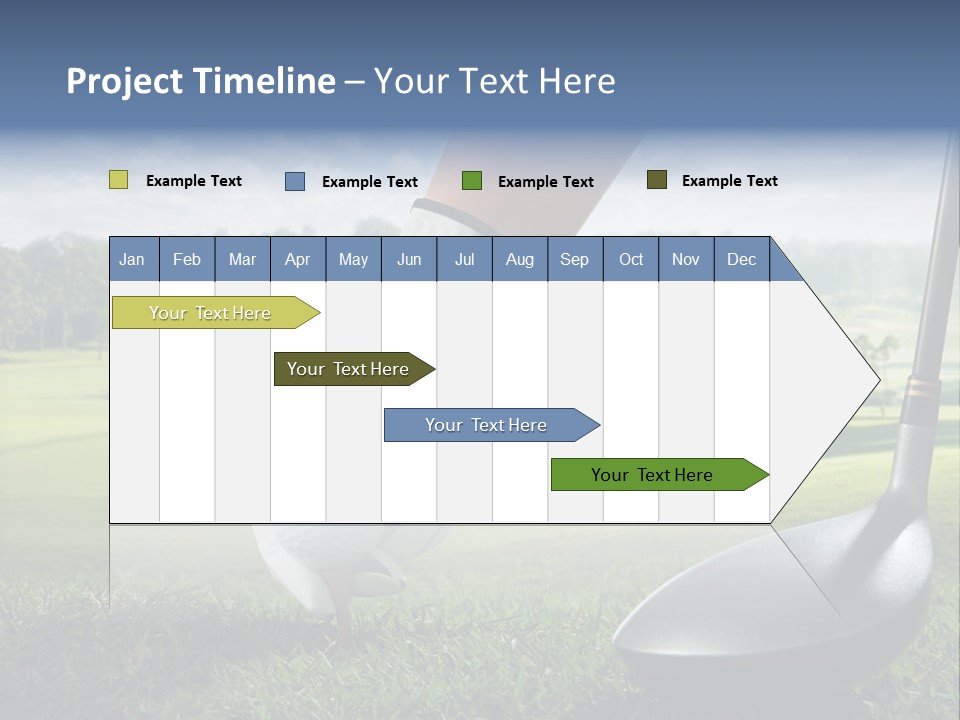 Ball Recreation Grass PowerPoint Template