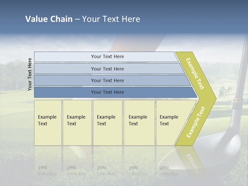 Ball Recreation Grass PowerPoint Template
