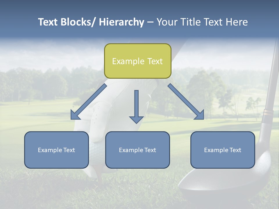 Ball Recreation Grass PowerPoint Template