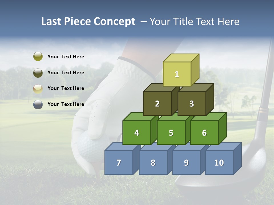 Ball Recreation Grass PowerPoint Template