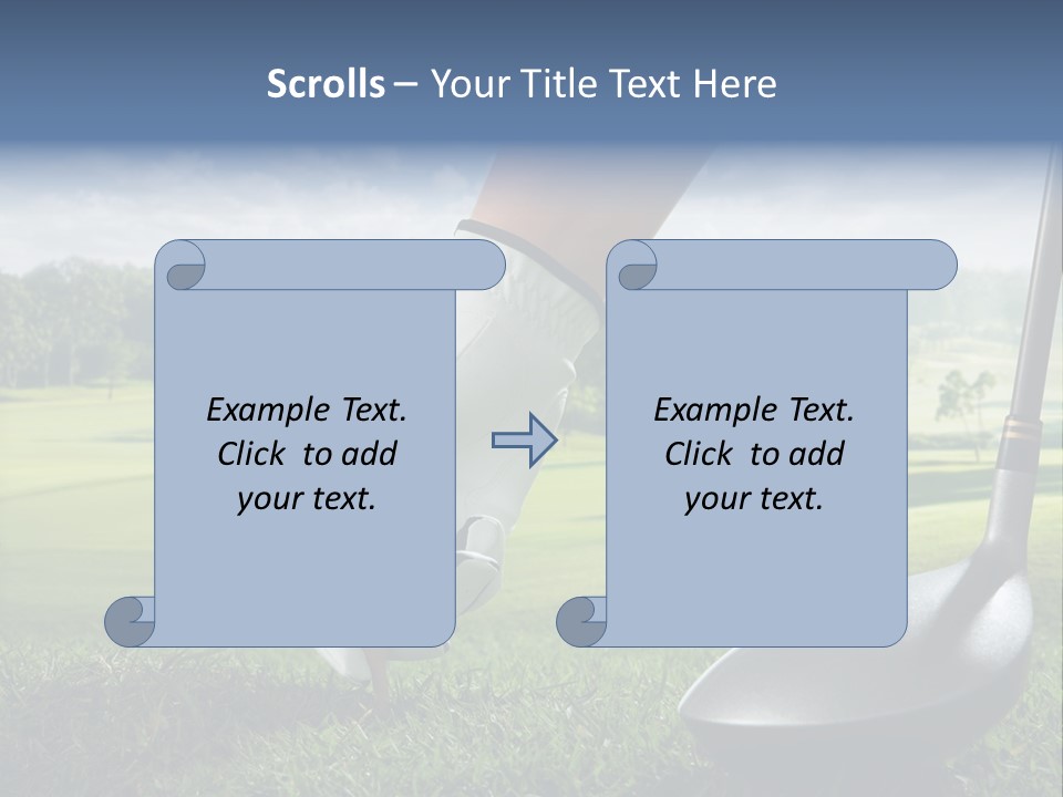 Ball Recreation Grass PowerPoint Template