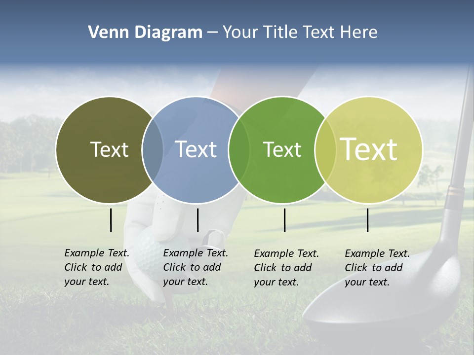 Ball Recreation Grass PowerPoint Template