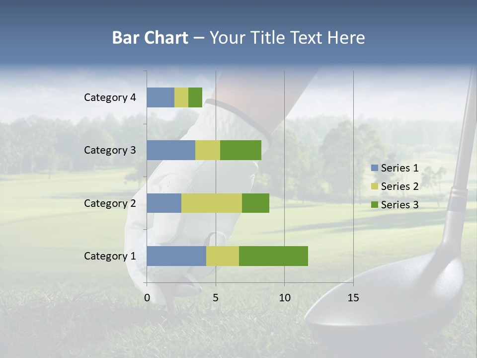 Ball Recreation Grass PowerPoint Template