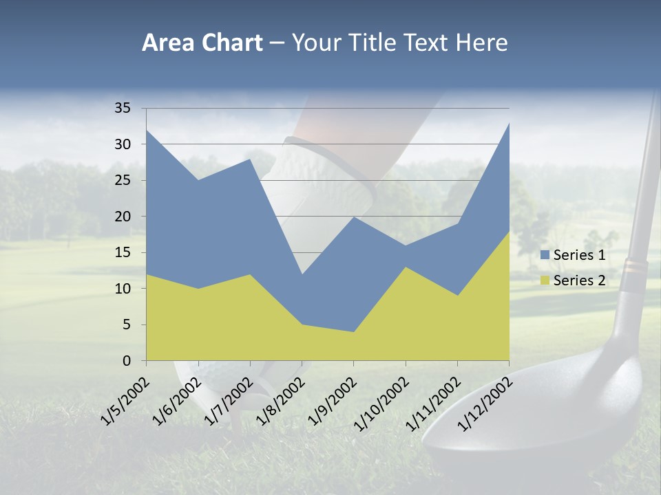 Ball Recreation Grass PowerPoint Template