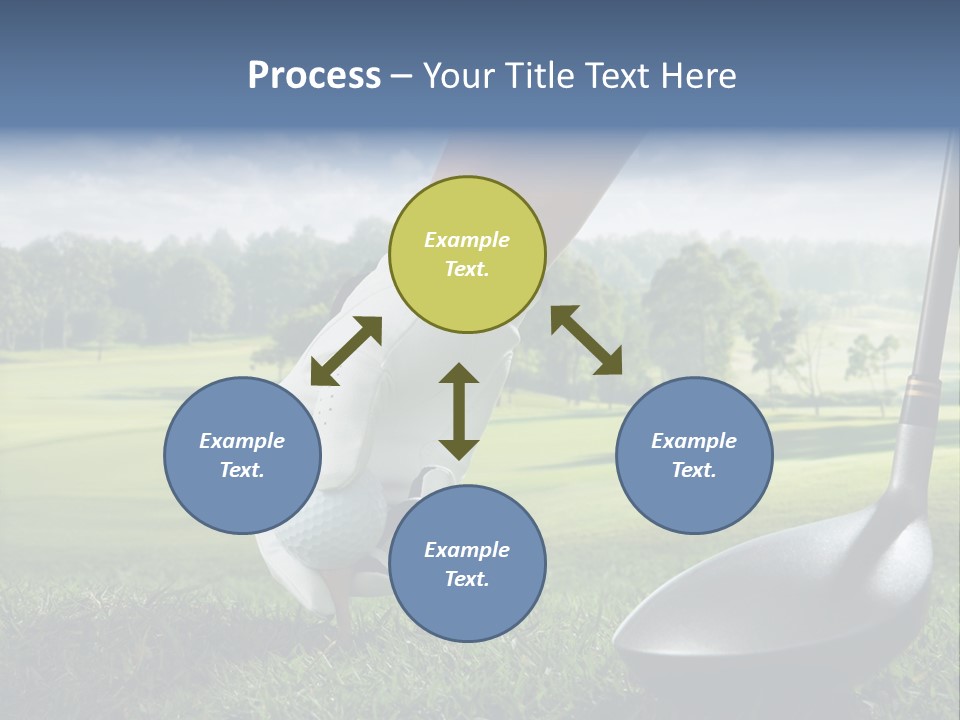 Ball Recreation Grass PowerPoint Template