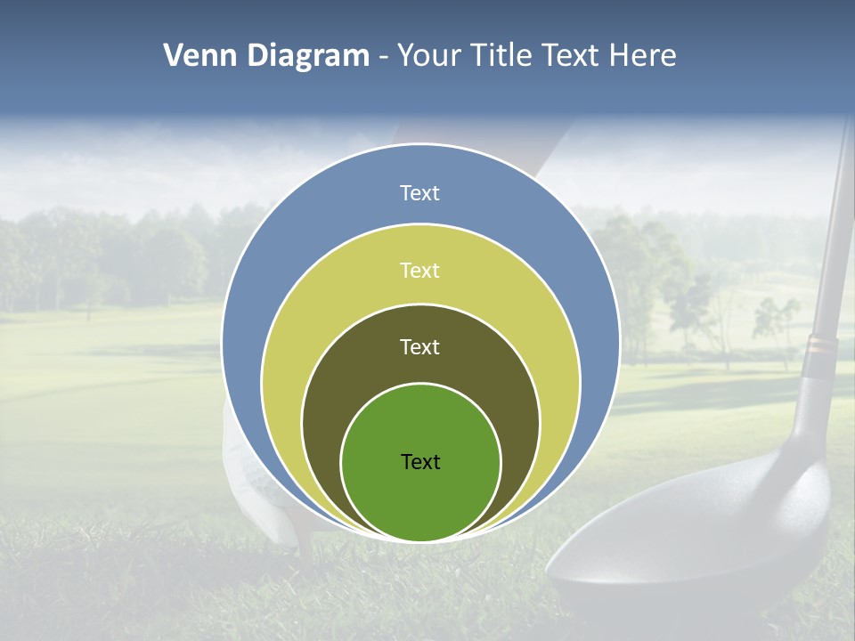 Ball Recreation Grass PowerPoint Template