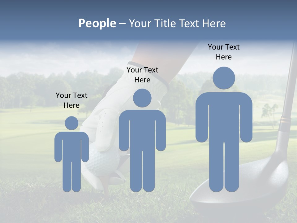 Ball Recreation Grass PowerPoint Template