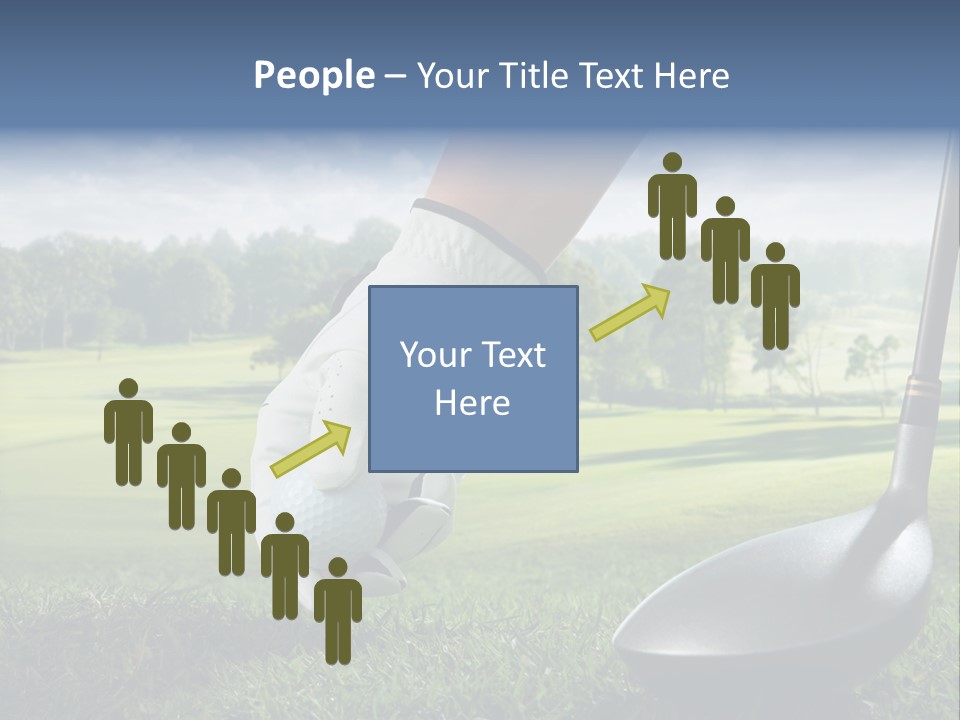 Ball Recreation Grass PowerPoint Template