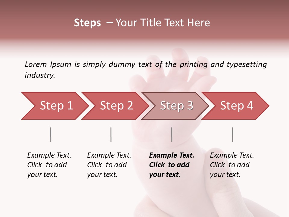 Arms Mom Keep PowerPoint Template