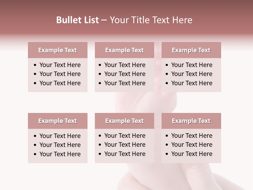 Arms Mom Keep PowerPoint Template