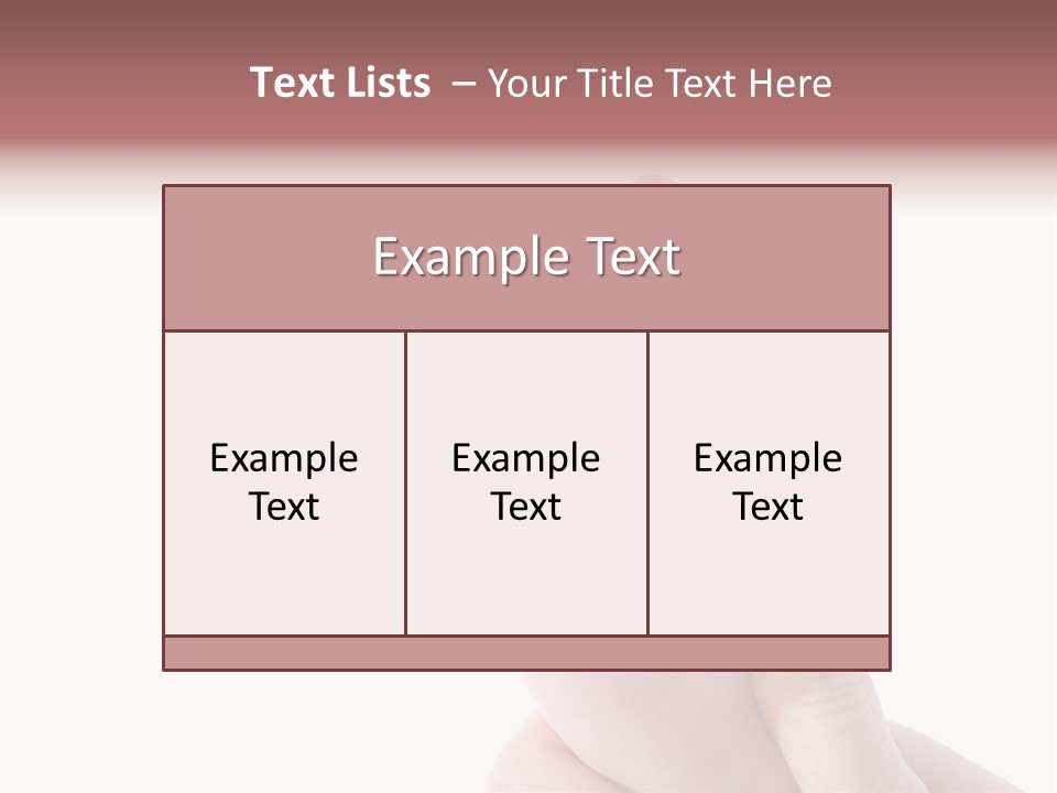 Arms Mom Keep PowerPoint Template