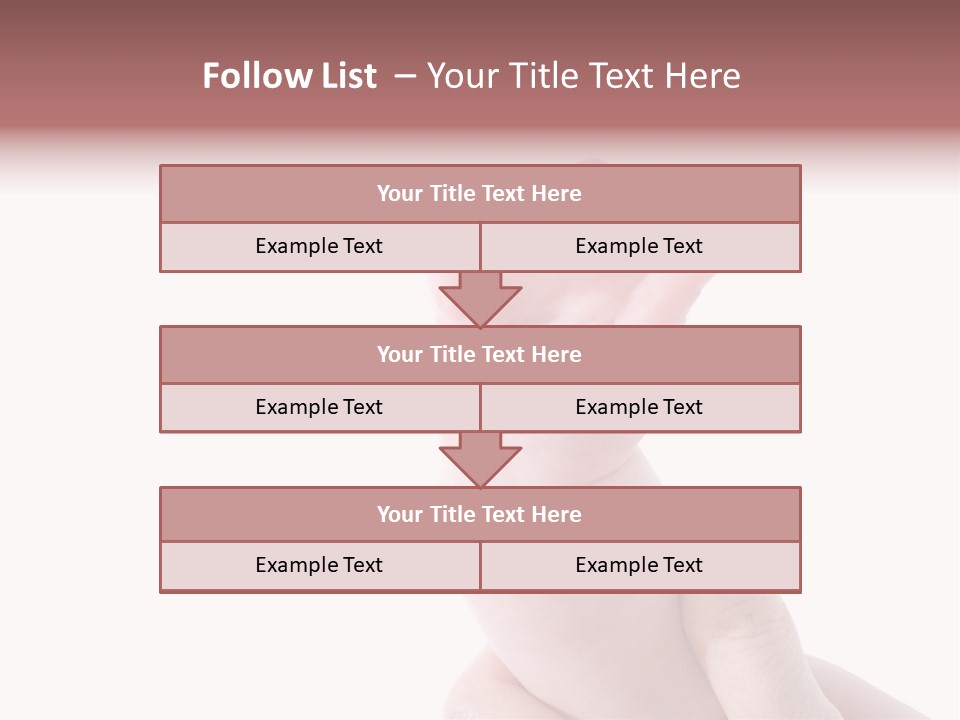 Arms Mom Keep PowerPoint Template