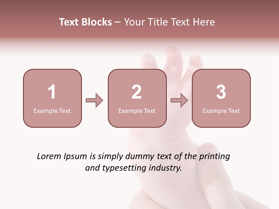 Arms Mom Keep PowerPoint Template