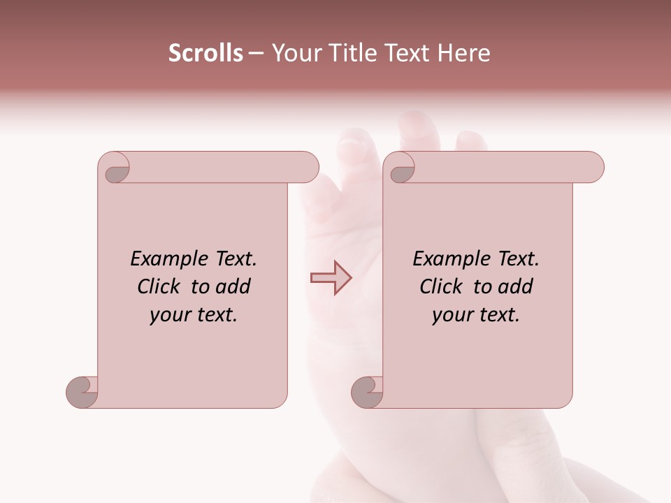Arms Mom Keep PowerPoint Template