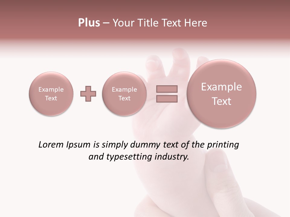 Arms Mom Keep PowerPoint Template