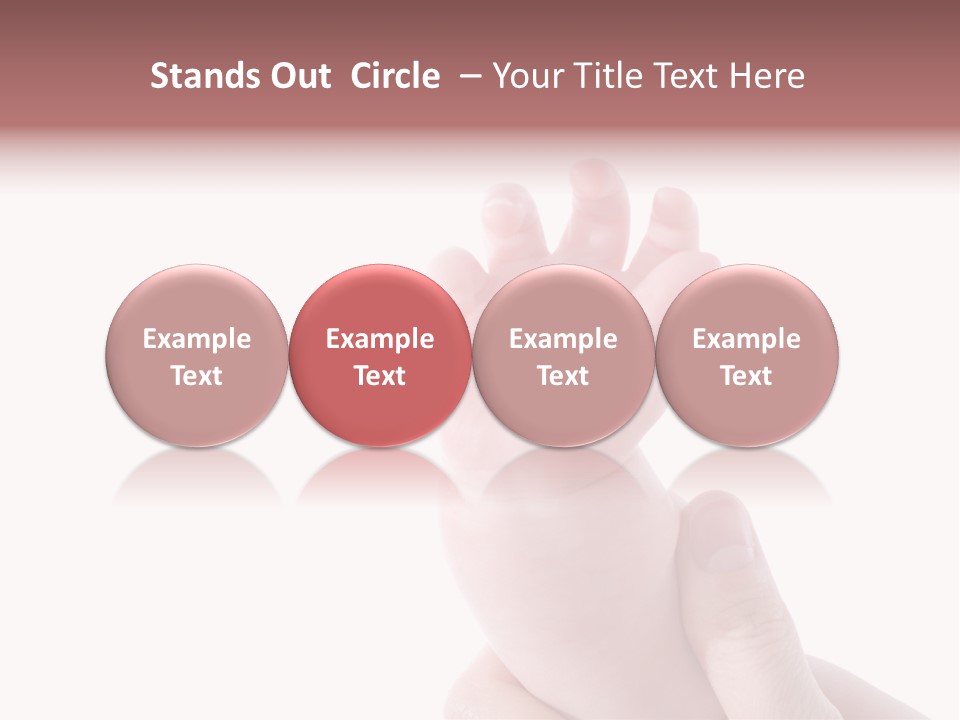 Arms Mom Keep PowerPoint Template