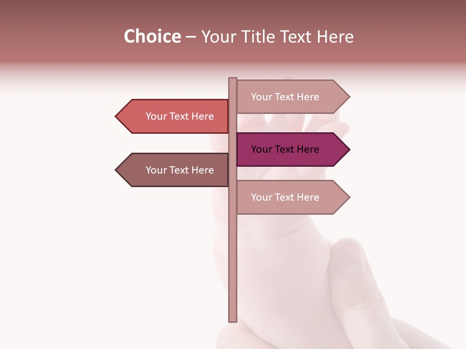 Arms Mom Keep PowerPoint Template