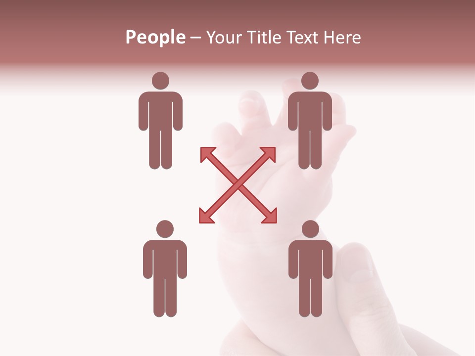 Arms Mom Keep PowerPoint Template