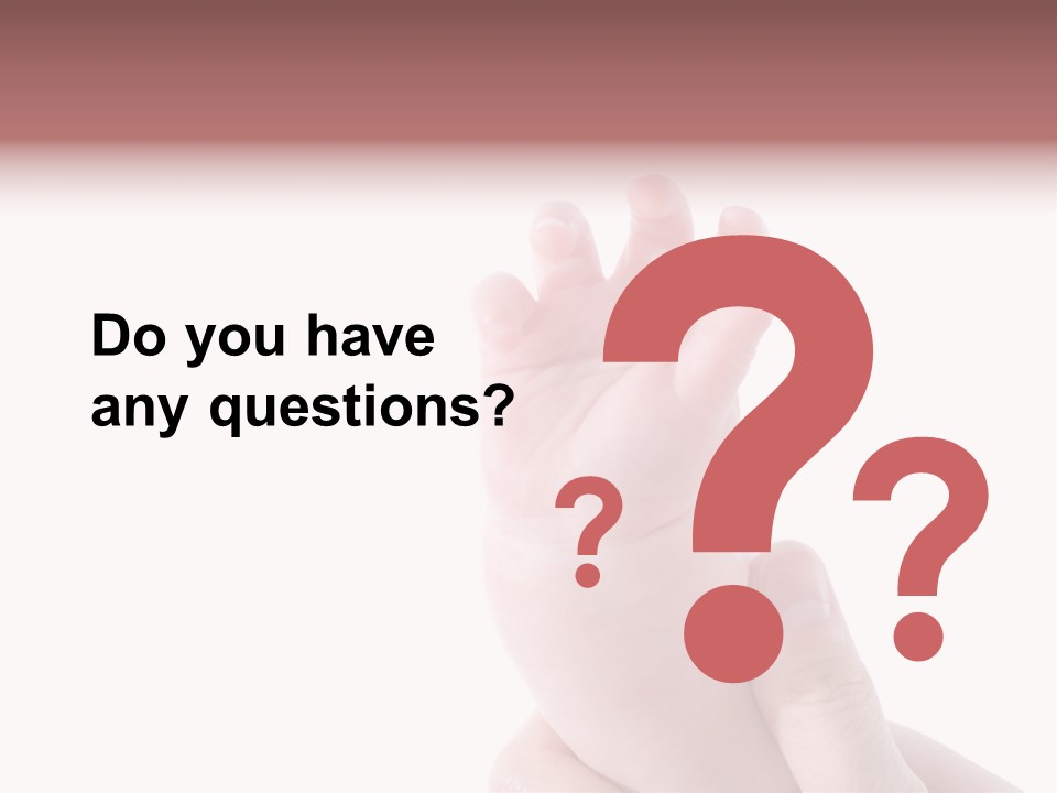 Arms Mom Keep PowerPoint Template