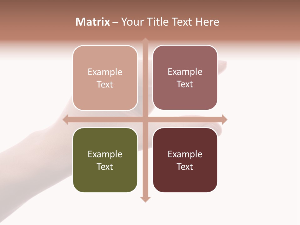 Background Hand Indicate PowerPoint Template
