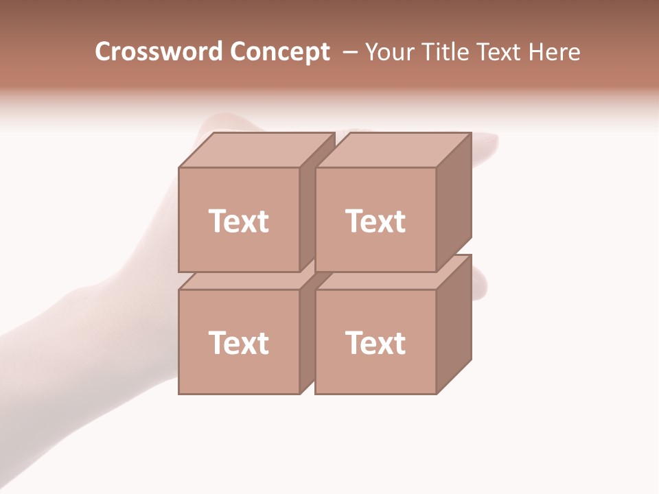 Background Hand Indicate PowerPoint Template