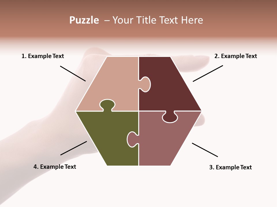 Background Hand Indicate PowerPoint Template