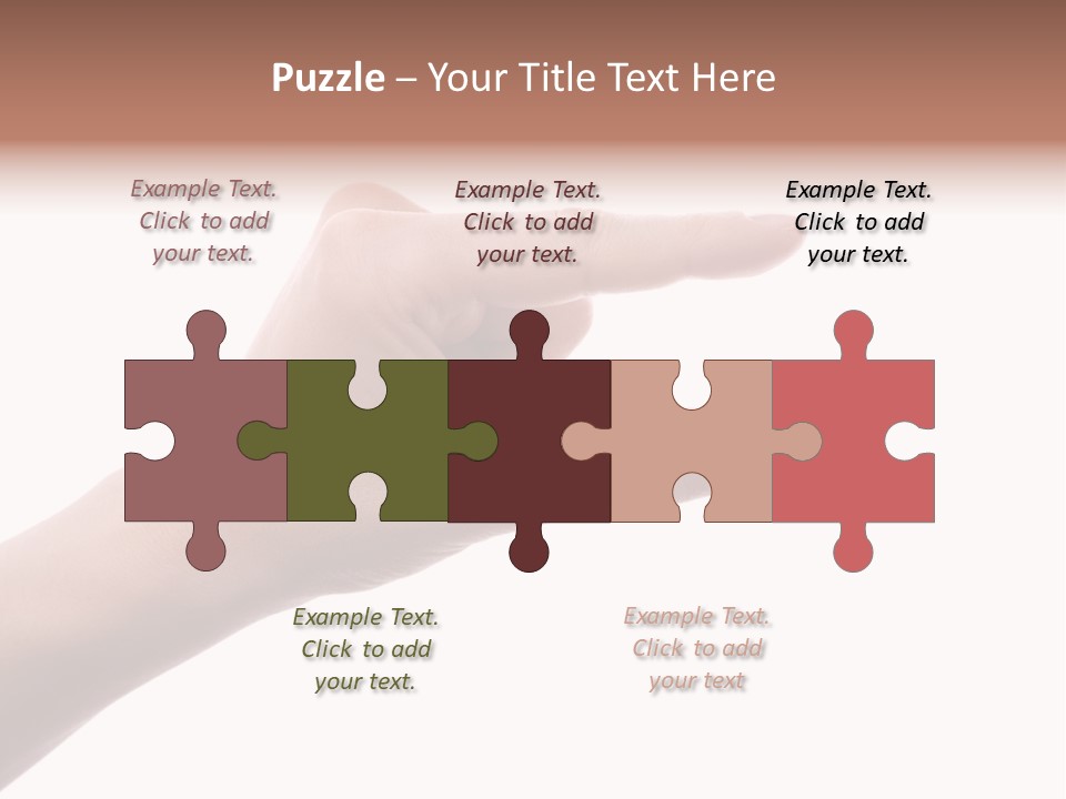 Background Hand Indicate PowerPoint Template